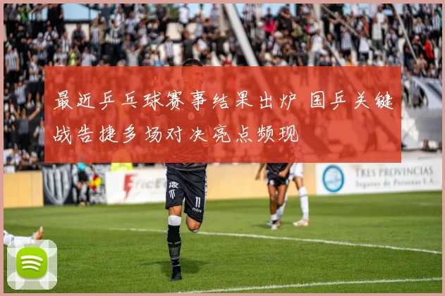 最近乒乓球赛事结果出炉 国乒关键战告捷多场对决亮点频现